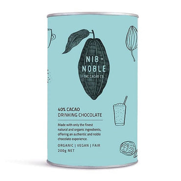 Nib and Noble Drinking Chocolate 40% Cacao 200g